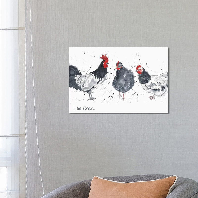 The Crew by Michelle Campbell - Wrapped Canvas Gallery-Wrapped Canvas Giclée, 66.04 cm H x 45.72 cm W