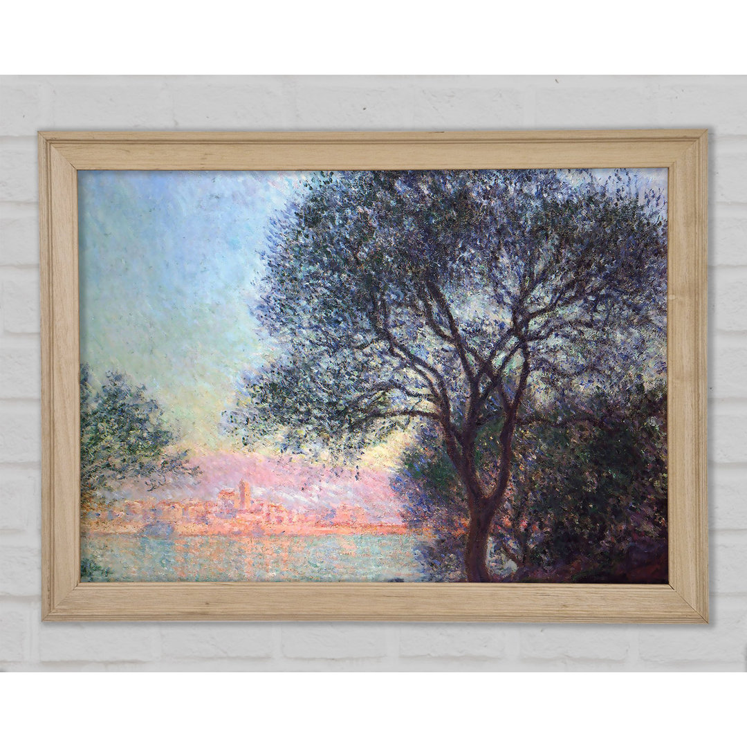 Monet Antibes von La Salis aus gesehen - Druck