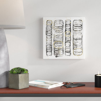 «Seismic Command IV», peinture sur toile