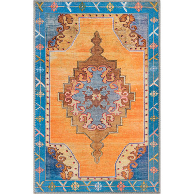 Oppie Chenille Oriental Indoor Rug