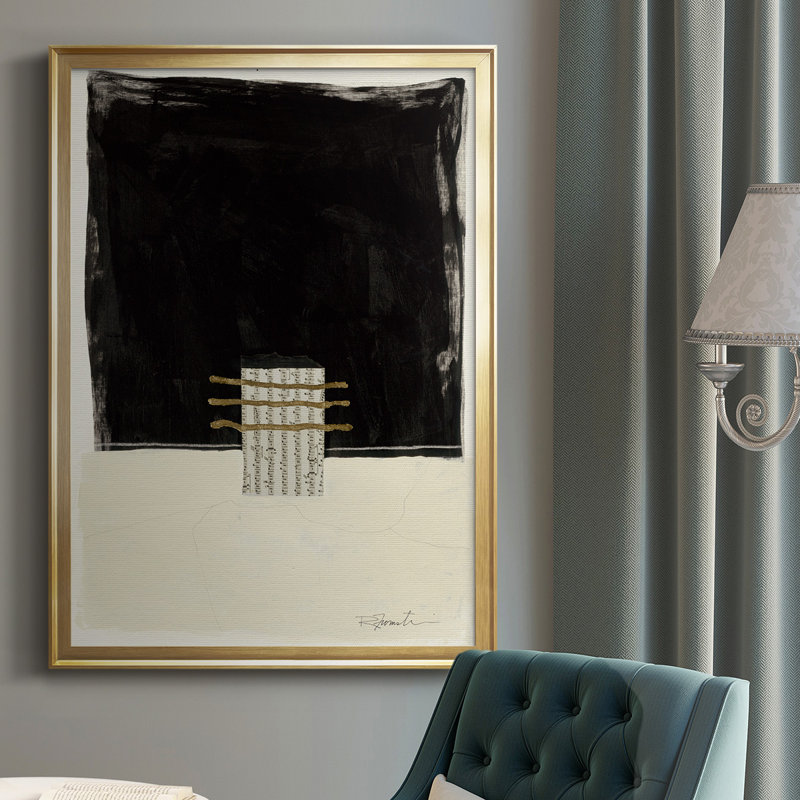 " Standing Strong IV ", Gold, 42.5" H x 30.5" W x 1.25" D