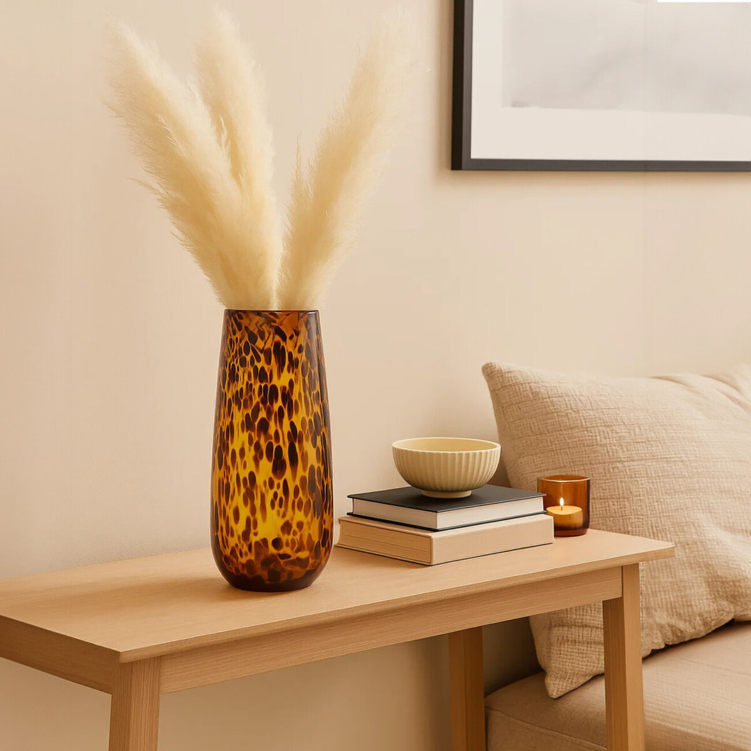 Premier Housewares Hermosa Gold Small Ceramic Bottle Vase - Image 3