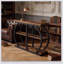 Grande table de rangement pour hall d'entrée et console