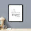 "Beauté, art mural noir et blanc, beaux esprits inspirants", sur papier-98266801-98266802