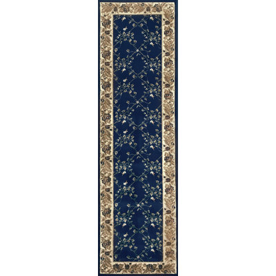 Tapis bleu marine Cary