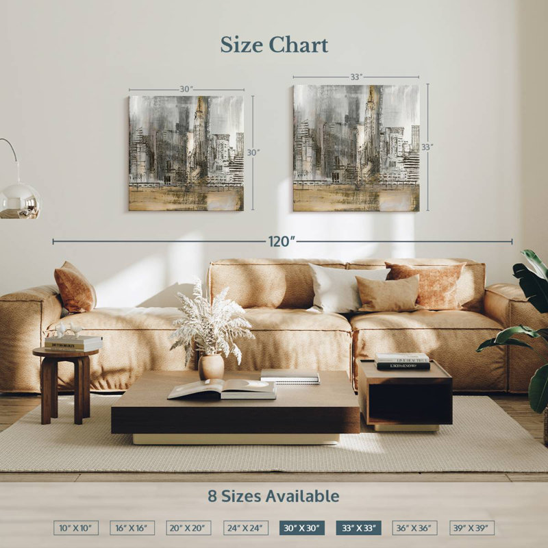 Sireci Empire Twilight, 33" H x 33" W