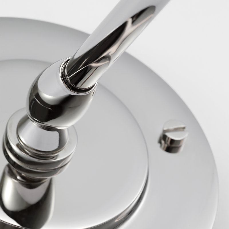 Emery LED Wall Mounted Picture Light By Amber Lewis, Polished Nickel