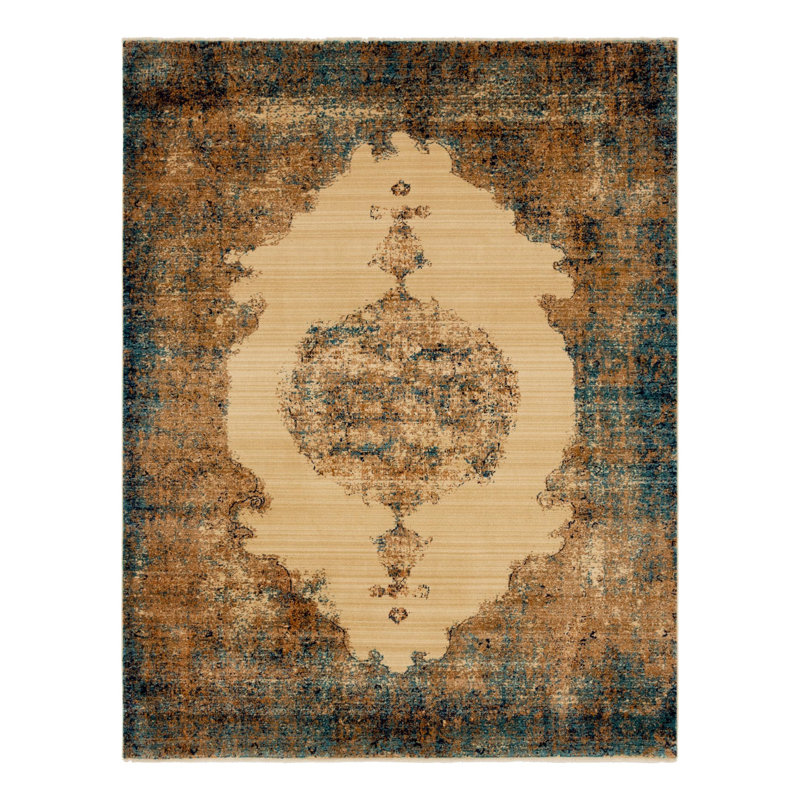 Cevenola Oriental Indoor Rug, Rectangle 4'1" x 6'1"