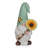 21"H Gnome with Sunflower Garden Statue