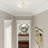 Flaire Fabric Semi Flush Mount-407736341-420096979