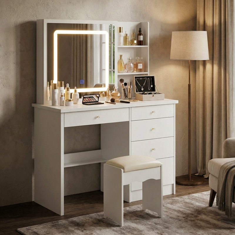 Ololade Vanity, White