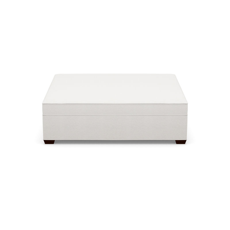 Square Ottoman, 7245-70, Walnut
