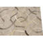 Tapis argenté moderne en similicuir 8X10