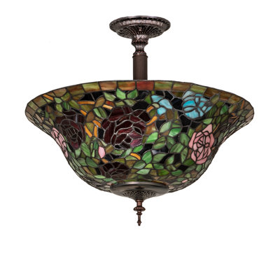 Analisia 3 - Light Semi Flush Mount