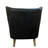 Faux Leather Slipper Chair