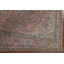Tapis traditionnel rose à motif floral 7 x 10