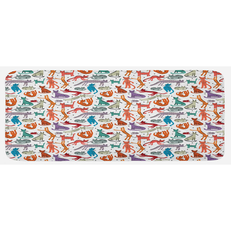 Tapis de cuisine Cats