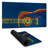 Modern abstract guitar - 15.75"x31.50" Desk mat