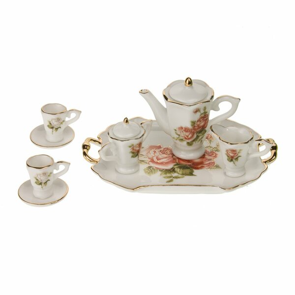 Artvigor 1-Piece Porcelain Tea Pot Light Green Teapot Teacup and