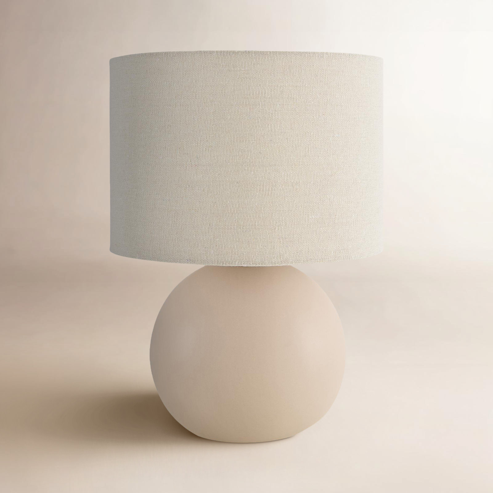 Pramit Ceramic Table Lamp, Coral