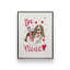 «Be Mine Basset» par Deb Strain, reproduction d'art-127210275-127210272-127210300