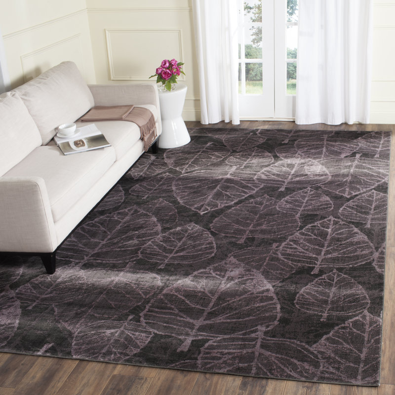 Elijah Performance Floral Rug, Rectangle 6'7" x 9'2"