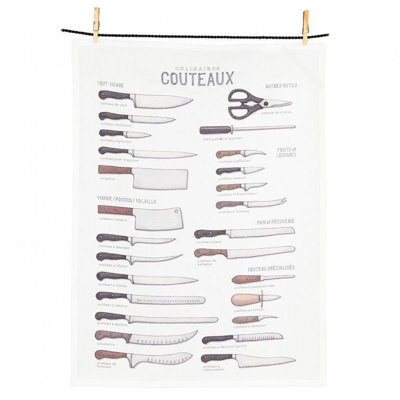 Torchon Couteaux - Collection de couteaux