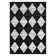 Geometric Machine Washable Area Rug Modern Non Slip Rugs for Living Room Bedrooms Foldable Rugs for Playroom Office Kitchen Rugs