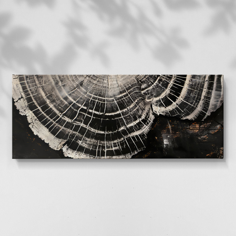 Abstract Series 2 #XXV-Wide Gallery Wrapped Canvas, 12" H x 30" W