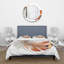 Ensemble de housse de couette orange et plume d'oiseau orange - Bohème et éclectique - Polyester microfibre-66393135