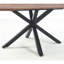 Tables de salle à manger et de bureau avec pieds extensibles - noyer, stable et élégant