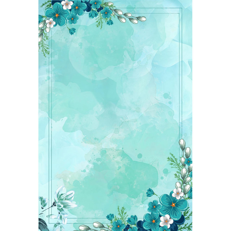 Premium Hall Carpet, 3D Digital Printed, 3.3 x 6.6 ft | 100% Polyester, 650 g/m² | Antibacterial, Non-Slip Underside, Pile Height: 0.3 in | Machine Washable, Perfect for High-Traffic Areas, Stylish & Durable Design