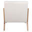Chaise d'appoint avec structure en bois massif et coussin lombaire amovible-1827536968-1827536973