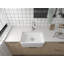 17 Stories Huggett 40.8mm W Ceramic Kitchen Sink 0