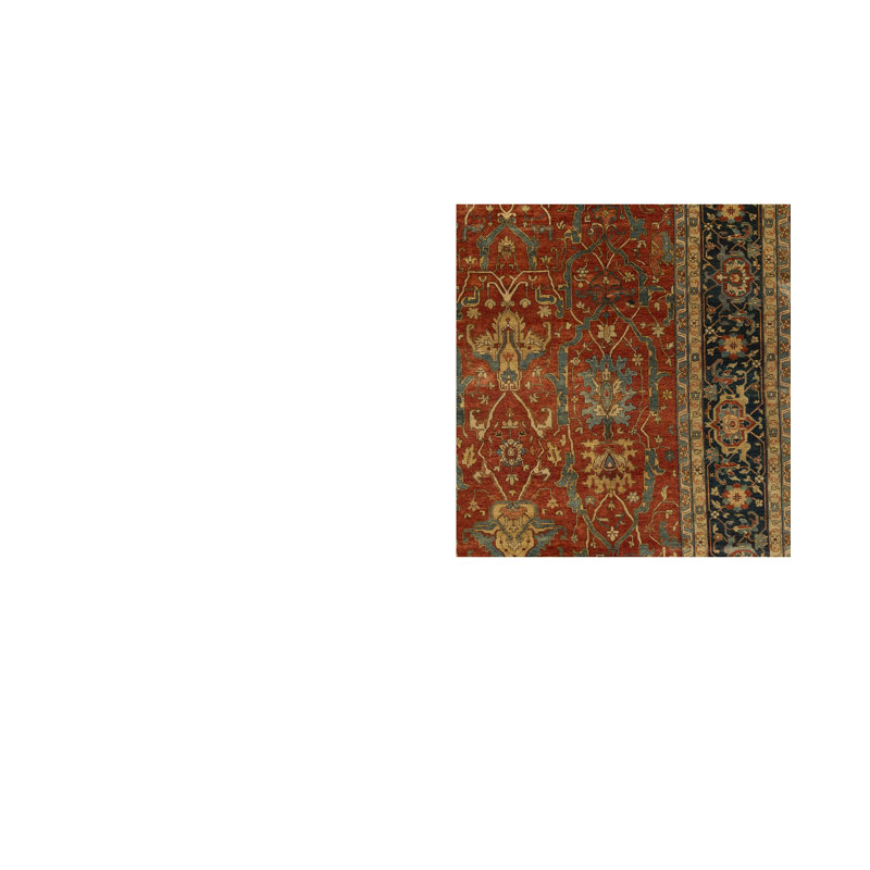 Hand Woven Wool Oriental Area Rug