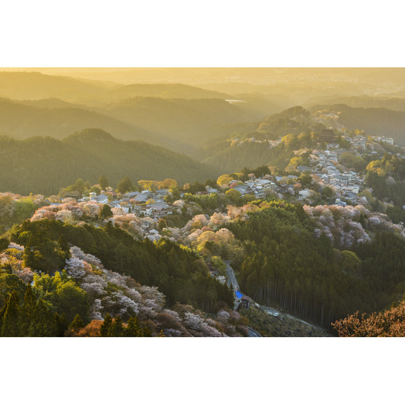Yoshinoyama, Japan - Wrapped Canvas Print, 51cm H x 76cm W x 3.8cm D