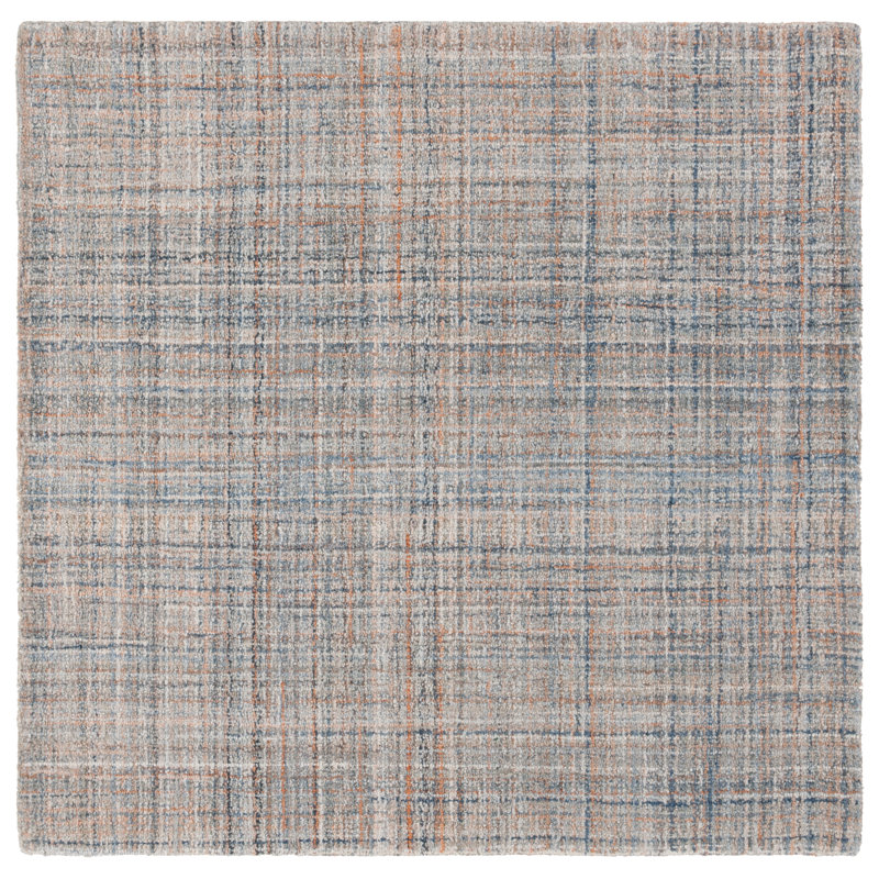 Larey Hand Tufted Performance Rug, Square 6'