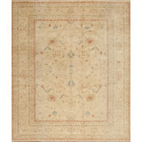 Peshawar One-of-a-Kind Rectangle 8'2" X 9'10" Hand Knotted Area Rug
