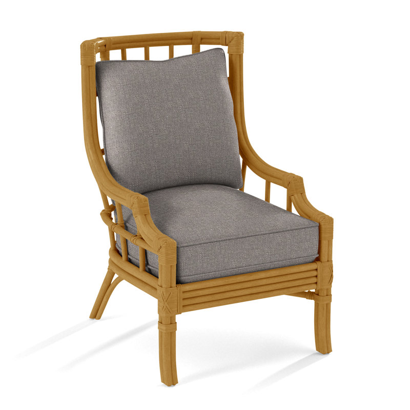 Seville Armchair, Basic Grey; 0317-83, Honey