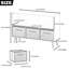 Rangement pour jouets H 23,62 po x l 35,43 po Ferndown-990214565