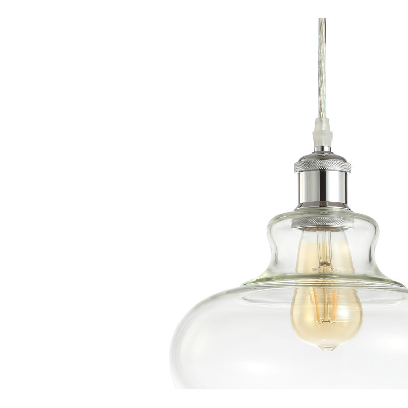 Pinner 1 - Light Chrome Single Pendant