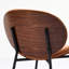 Siège orange de style moderne Mid-Century par Joanna - Coque en bois massif Sw1871og-121274512