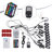 Integrated LED Step Light RGB Waterproof Car Light for ATV RZR UTV SUV Off Road Car