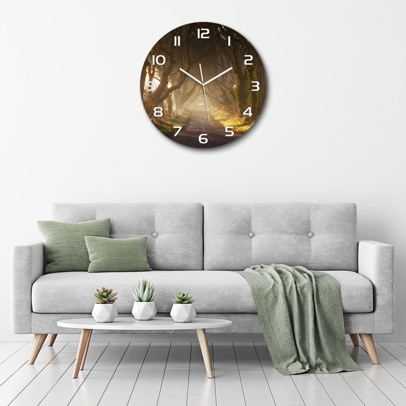 Jisu Glass Wall Clock