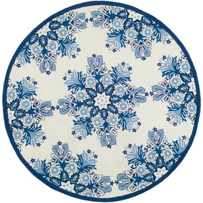 Chelsea Wool Floral Indoor Rug