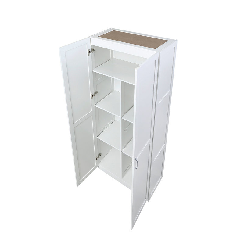 Armoire de rangement Cornelia Nan, Blanc