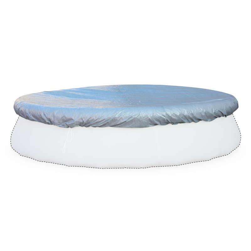 Moten Plastic Inflatable Pool Cover, 40cm H x 390cm W x 390cm L