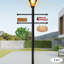 Remplacement en croix pour les lampadaires d'extérieur-446871625