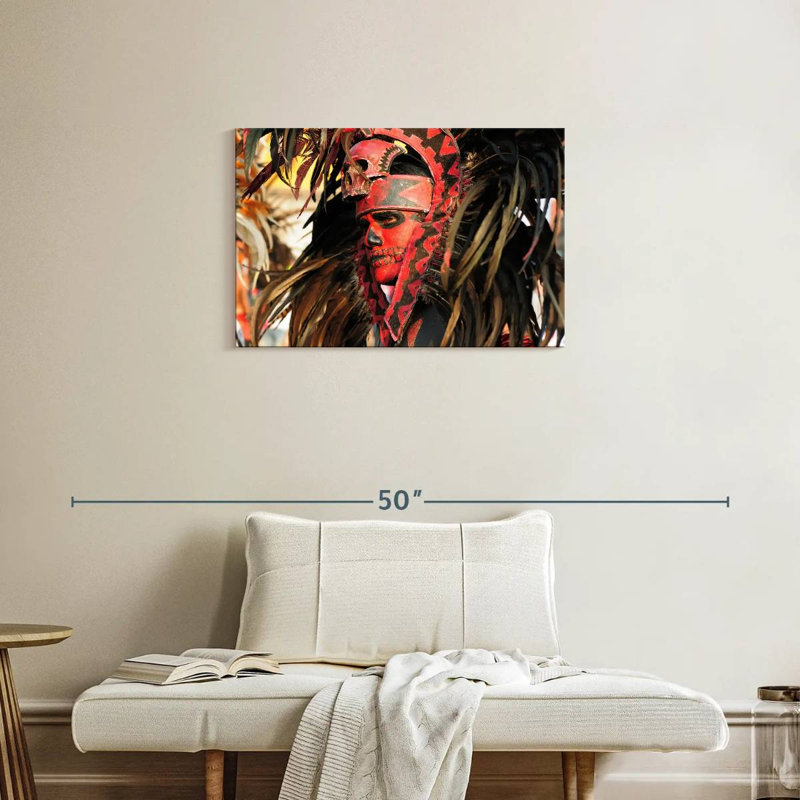 Leisha Aztec Dancer, 20" H x 30" W
