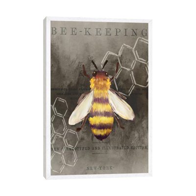 Bee Charmer I by Kimberly Allen - Print on Canvas